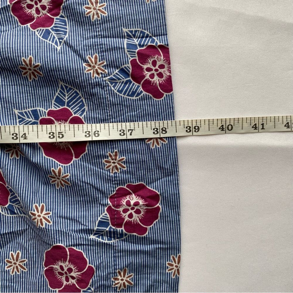 Carleen x Anthropologie Floral Michel Tent Tunic Midi Dress Size Extra Small - Picture 16 of 16